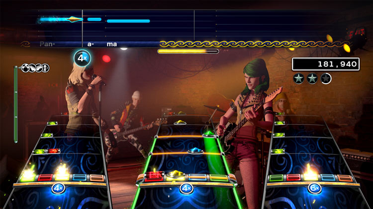 Así se verá Van Halen en Rock Band 4 para Xbox One.
