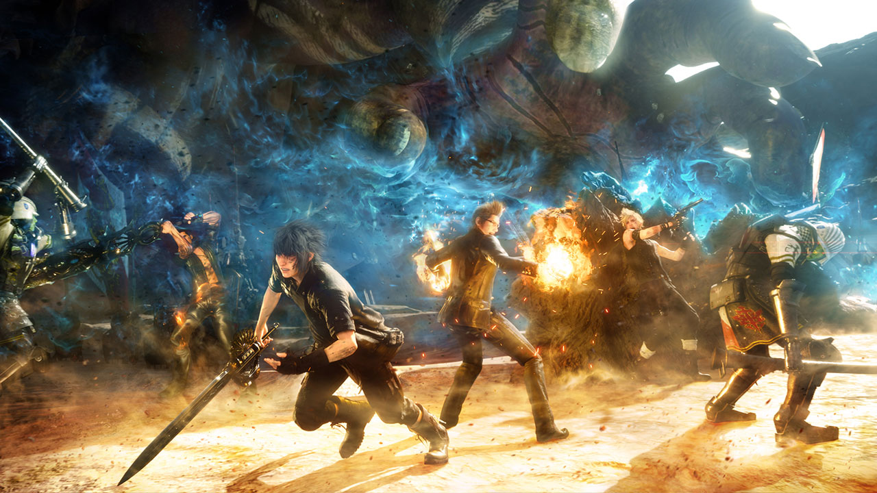 Podremos jugar con hasta cuatro amigos en el modo cooperativo para Final Fantasy XV que llegará vía DLC.