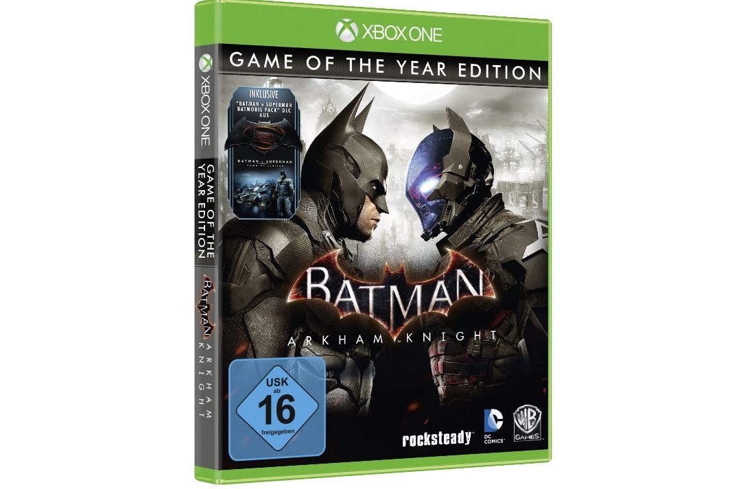 Versión de Xbox One de Batman Arkham Knight GOTY Edition