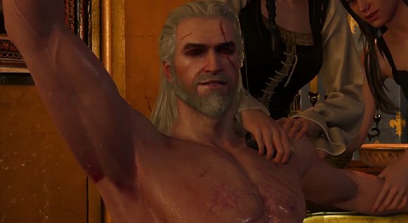 El nuevo gameplay de The Witcher 3 Wild Hunt nos permite ver a Geralt hacer lo que un brujo debe hacer... como por ejemplo, bañarse.