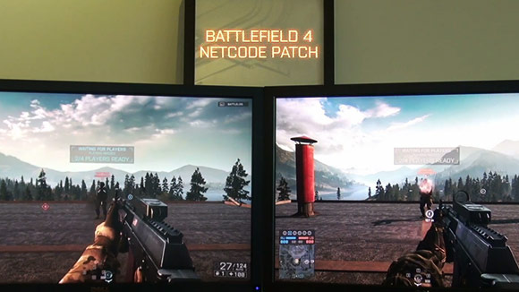 Comparativa con el parche para Battlefield 4 "NetCode".