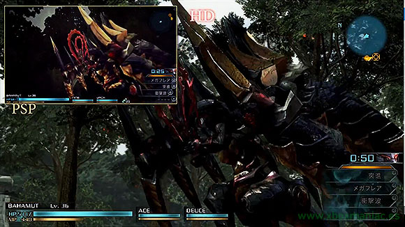 Las mejoras de Final Fantasy Type-0 HD en Xbox One son evidentes frente a PSP.