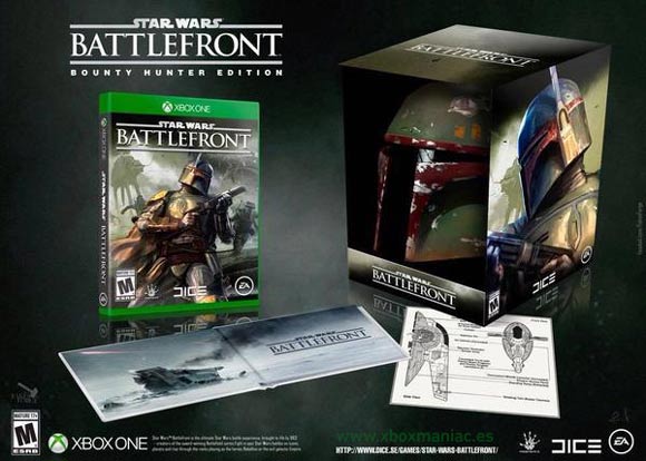 La edición coleccionista de Star Wars Battlefront en Xbox One.