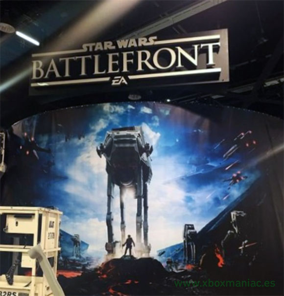 Aparte del cartel de Star Wars Battlefront, también emipezan a llegar otros materiales del juego.