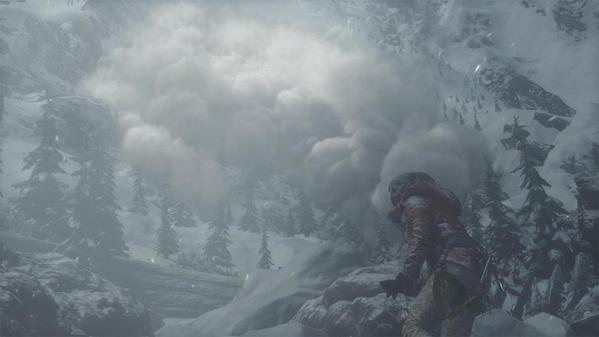 Mira cómo se comporta la nieve en estas imágenes de Rise of the Tomb Rider.