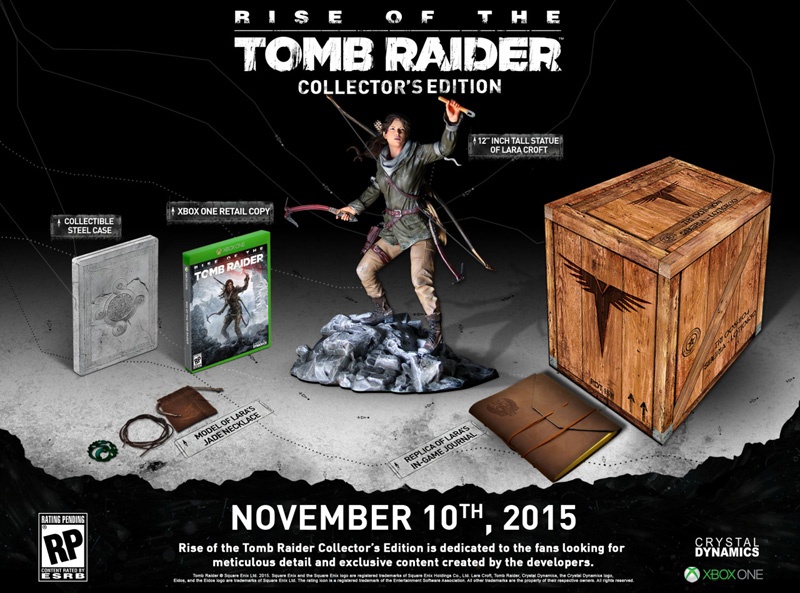 Rise of the Tomb Raider Edición Coleccionista en Xbox One