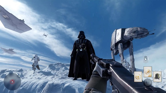 La beta de Star Wars: Battlefront podría traernos escenas como esta...