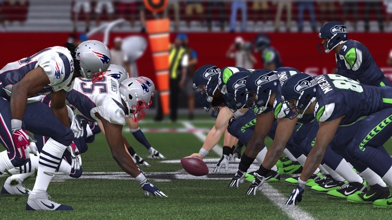 Así se veía Madden 15, pero el que está ahora es Madden NFL 16 gratis en la Store de Xbox One-