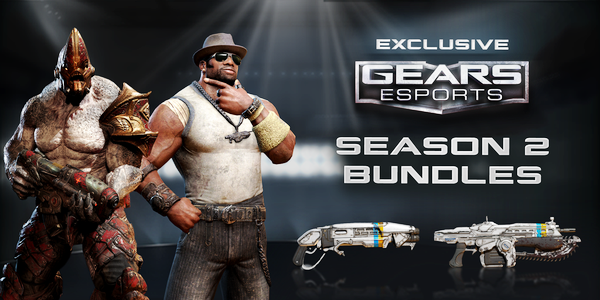 Los nuevos skins de Gears of War incluyen armas y personajes.