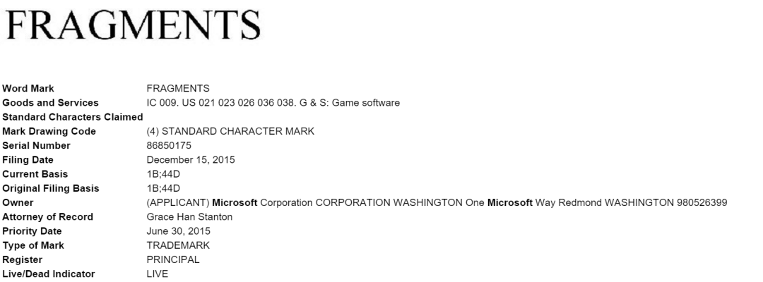Registro de patentes de Microsoft en la 9, reservada para juegos.