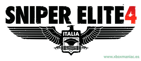 Aquí tienes el logo de Sniper Elite 4 Italia.