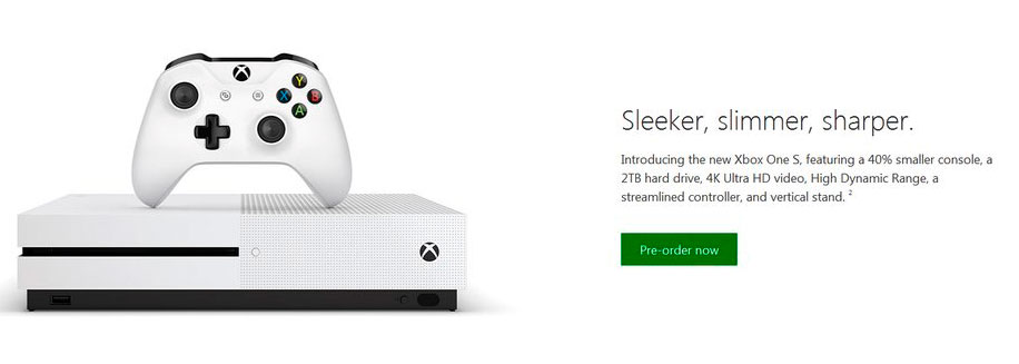 Posible diseño de Xbox One Slim en el E3 2016