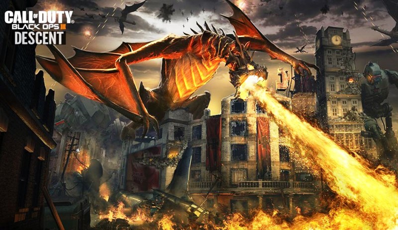 En el nuevo DLC de Call of Duty Black Ops III nos enfrentaremos a dragones.