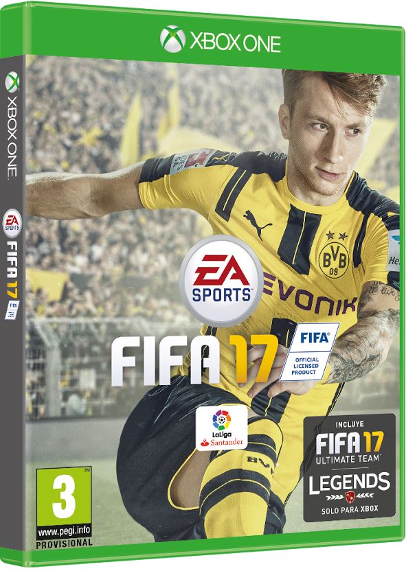 Marco Reus protagoniza la portada de FIFA 17