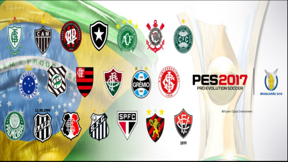 PES 2017 tendrá el Brasilerão 