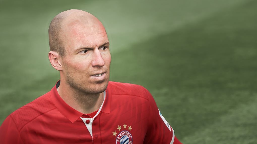 Así será Arjen Robben del Bayern de Munich para FIFA 17