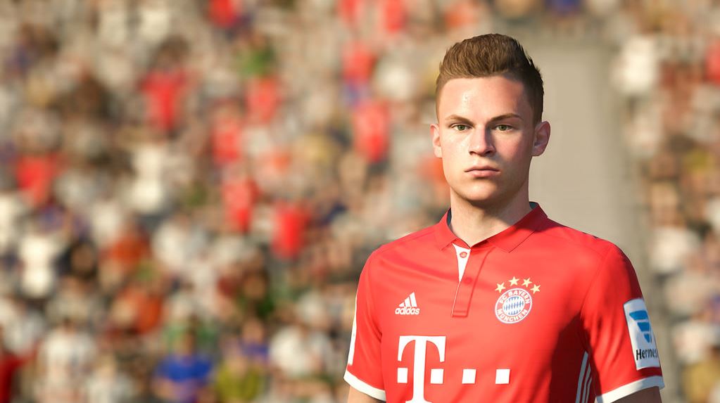Así será Joshua Kimmich del Bayern de Munich para FIFA 17