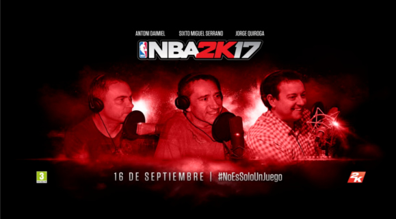 NBA 2K17 tendrá comentaristas españoles