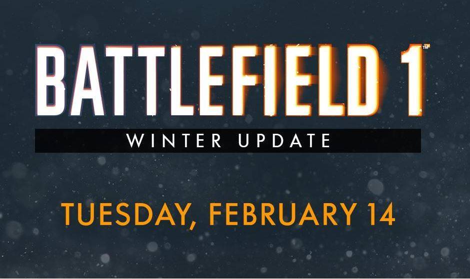 DICE hablará de los detalles de la actualización invernal de Battlefield 1 esta noche durante un streaming especial.